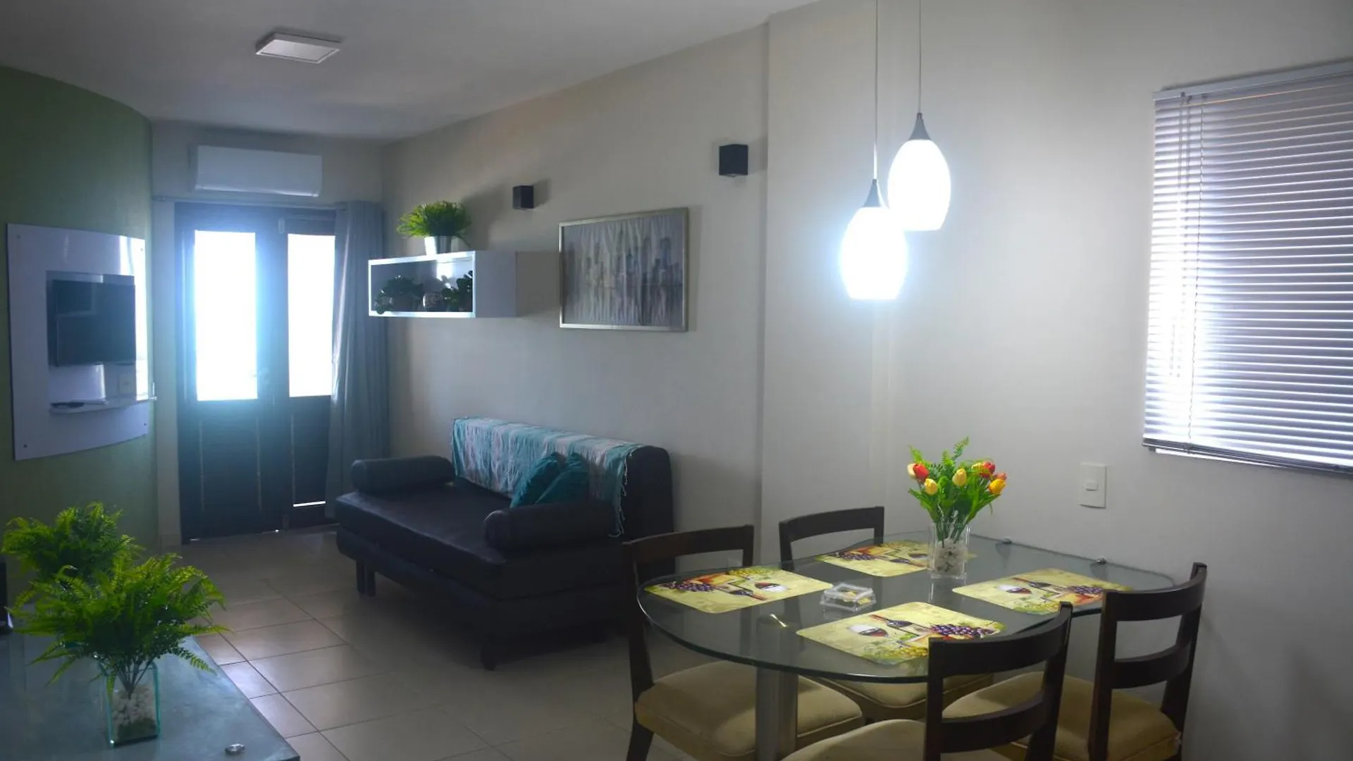 Apartman Apto 206 Frente Mar Elegance Flat Natal Brazília